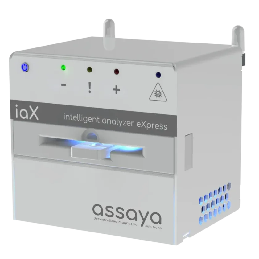 Assaya iaX intelligent analyzer device
