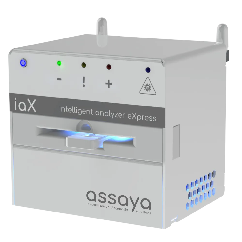 iaX Intelligent Analyzer device